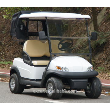 Carrinhos de golfe chineses usados ​​adultos elétricos dos carrinhos de golfe com cortina